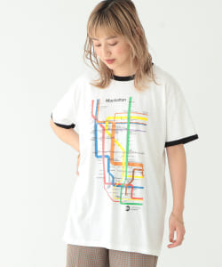 Tee Luv / マンハッタン リンガー Tシャツ