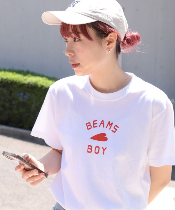 BEAMS BOY（ビームス ボーイ）【受注生産商品】BEAMS BOY / HEART ロゴ 