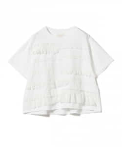 TORI-TO × BEAMS BOY / 横フリル Tシャツ