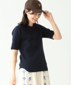 Healthknit × BEAMS BOY / ヴィンテージ ブロード リブ 5分袖 Tシャツ