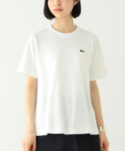 LACOSTE × BEAMS BOY / 別注 Aライン クルーネック Tシャツ