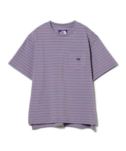 ○THE NORTH FACE PURPLE LABEL / Moss Stitch Field Harf sleeve Pocket Tee