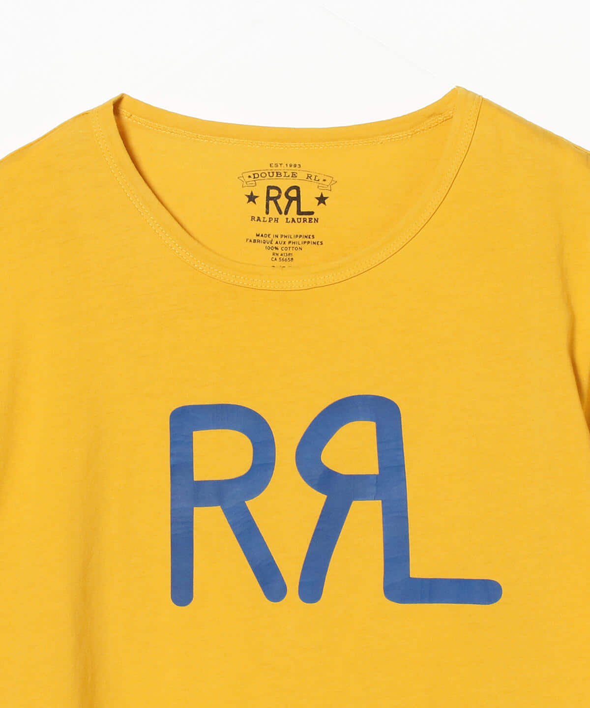 BEAMS BOY（ビームス ボーイ）RRL / ロゴ コットン ジャージー Tシャツ 