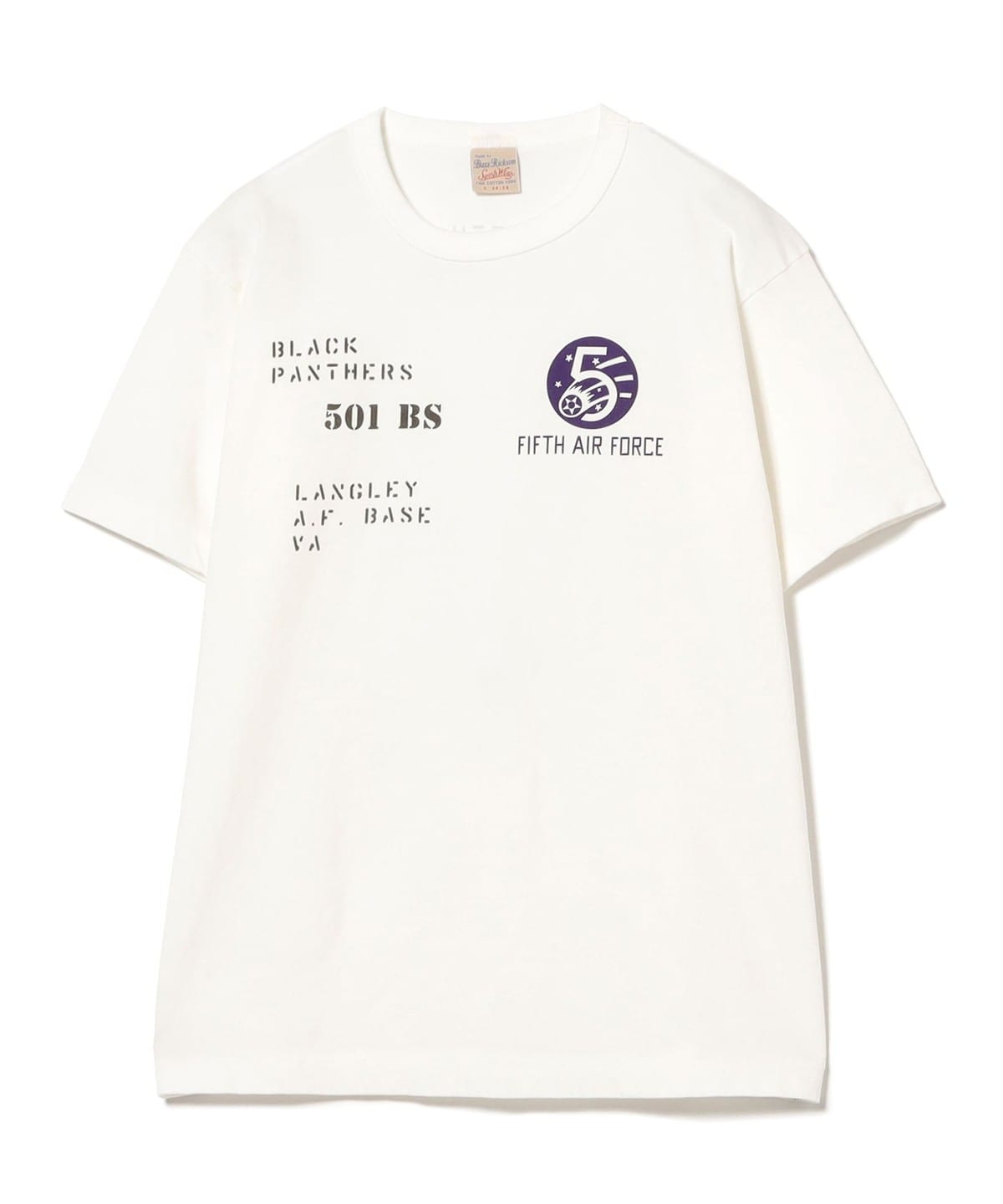 BUZZ RICKSON'S / AIR FORCE T-SHIRT Tシャツ・カットソー WOMEN WHITE S BUZZ RICKSON'S / AIR FORCE T-SHIRT Tシャツ・カットソー WOMEN WHITE S