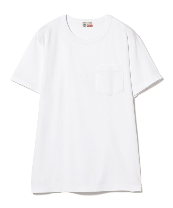 beams buzz rickson バズリクソン Tシャツ Lサイズ BEAMS JAPAN BEAMS JAPAN BUZZ RICKSON'S / POCKET T-shirt (T