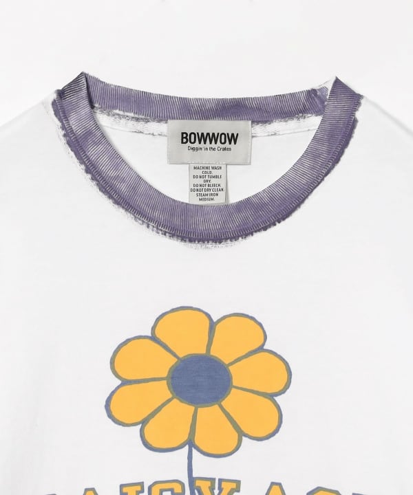 BEAMS BOY（ビームス ボーイ）【別注】BOW WOW / RINGER T-shirt