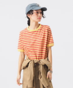 【+10%ポイントUP】ボーダー バインダー ショートスリーブ Tシャツ