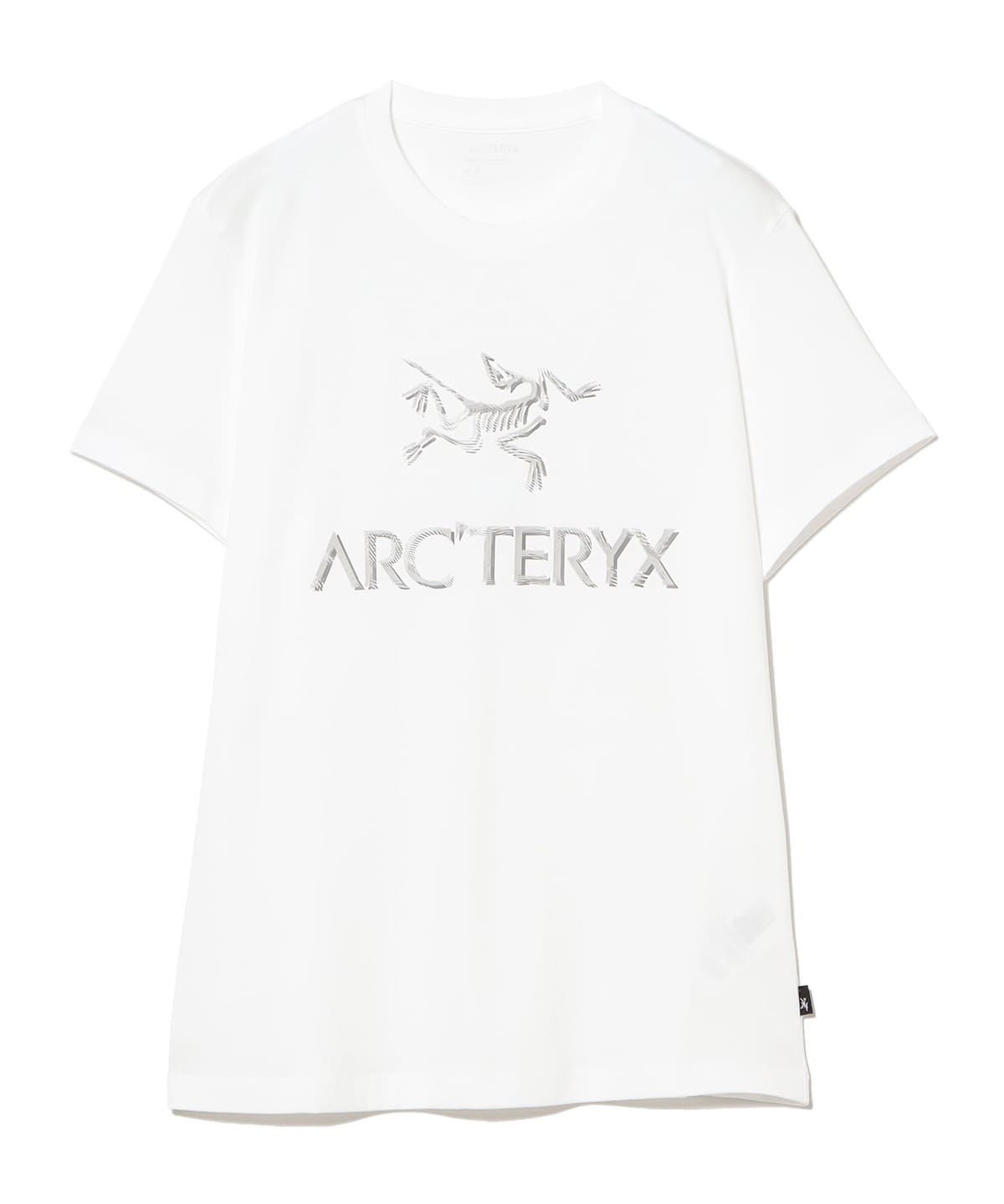 ARC'TERYX アークテリクス / Word Cotton T-shirt Tシャツ・カットソー WOMEN WHITE LIGHT/SOLITUDE S