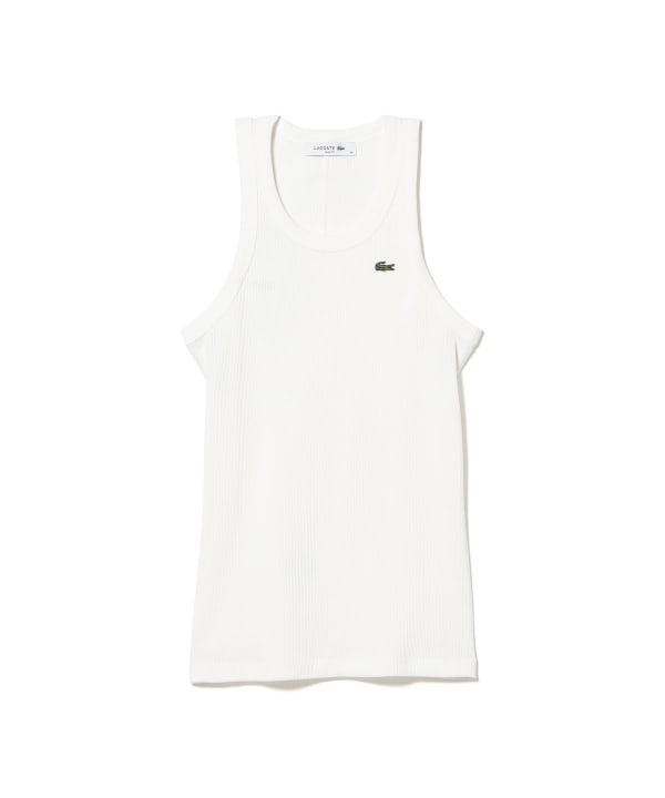 LACOSTE / エッセンシャルリブニットタンクトップ