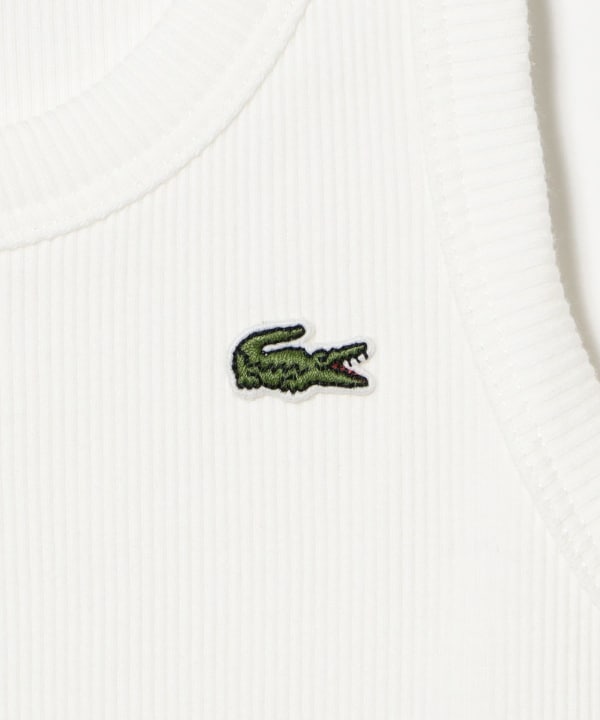 LACOSTE / エッセンシャルリブニットタンクトップ