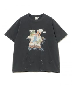 orSlow / Vintage Fade Hawaiian Graphic T-Shirt