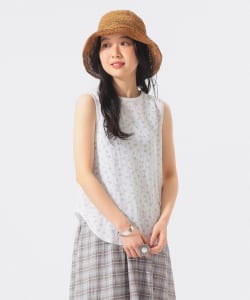 フラワー サーマル ノースリーブ