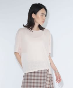 【+10%ポイントUP】maturely / ベルギー リネン ショートスリーブ