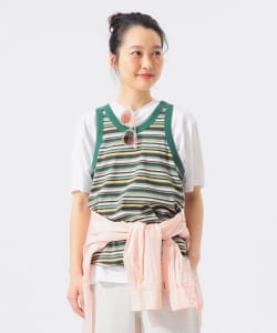 マルチボーダー タンクトップ