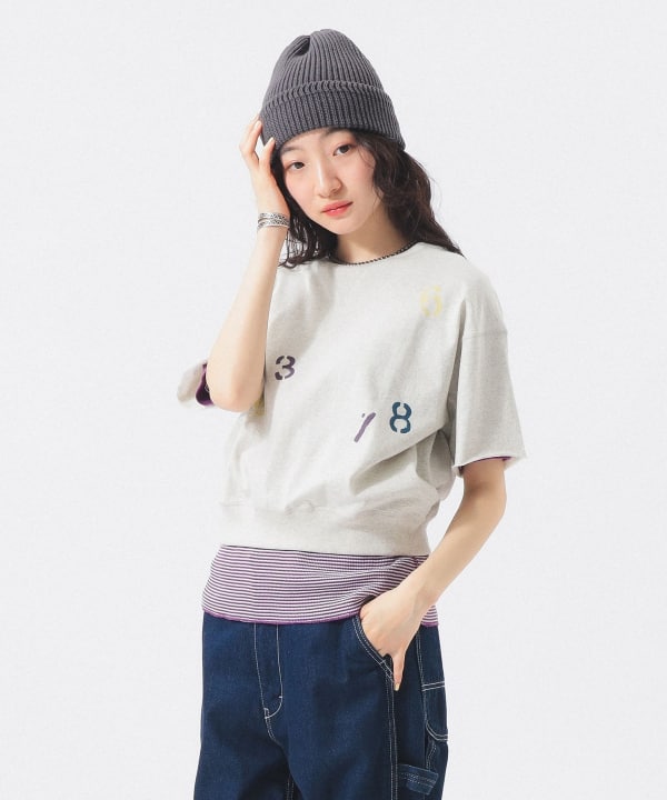 BEAMS BOY（ビームス ボーイ）ランダム ナンバリング ショートスリーブ