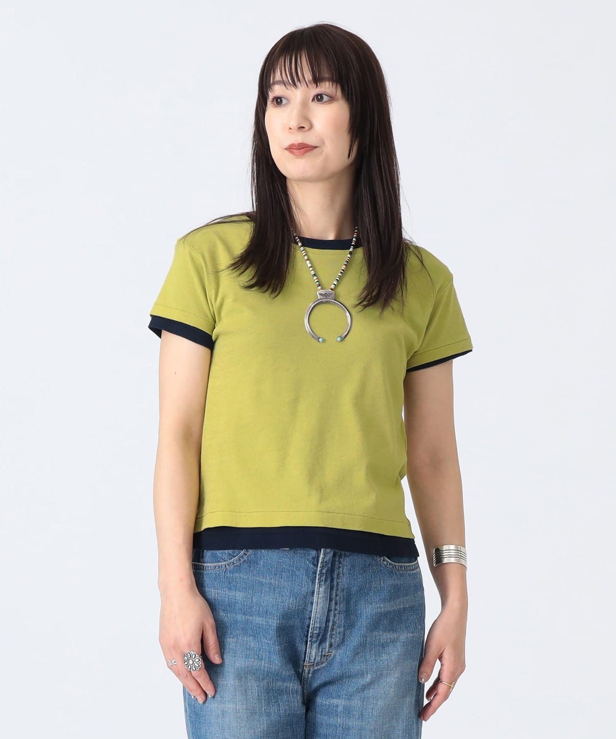BEAMS JAPAN（ビームス ジャパン）〈WOMEN〉レイヤード Tシャツ（T