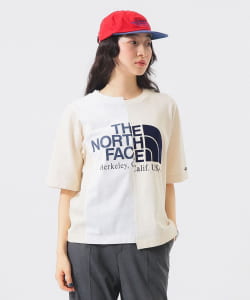 【+10%ポイントUP】【別注】THE NORTH FACE PURPLE LABEL / アシメ ロゴ Tシャツ 26SS