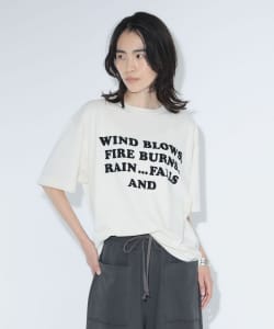 【+10%ポイントUP】【別注】HEAR MY NAME × maturely / メモラブル プリント Tシャツ