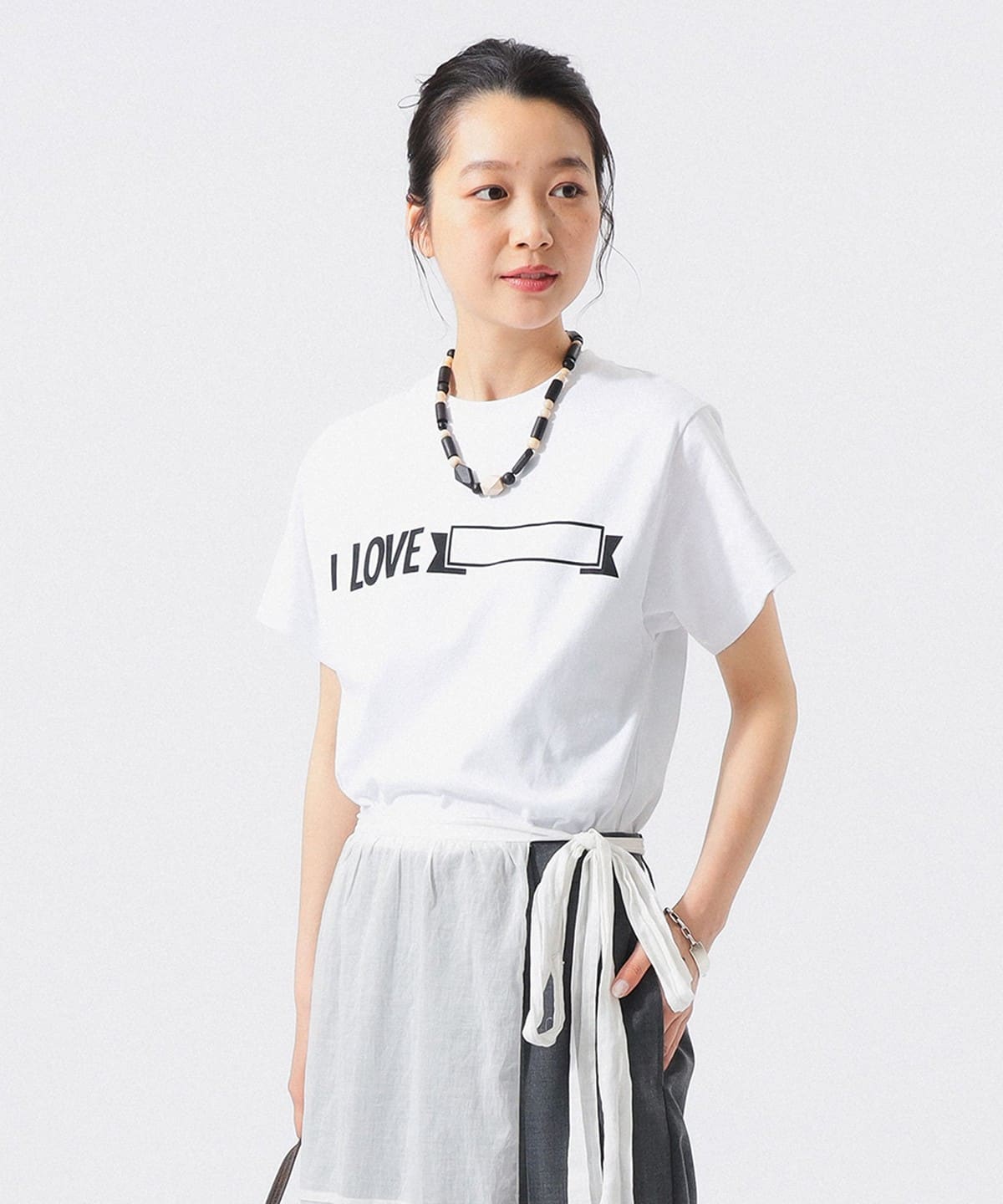 BEAMS BOY（ビームス ボーイ）【別注】Champion / プリント Tシャツ（T