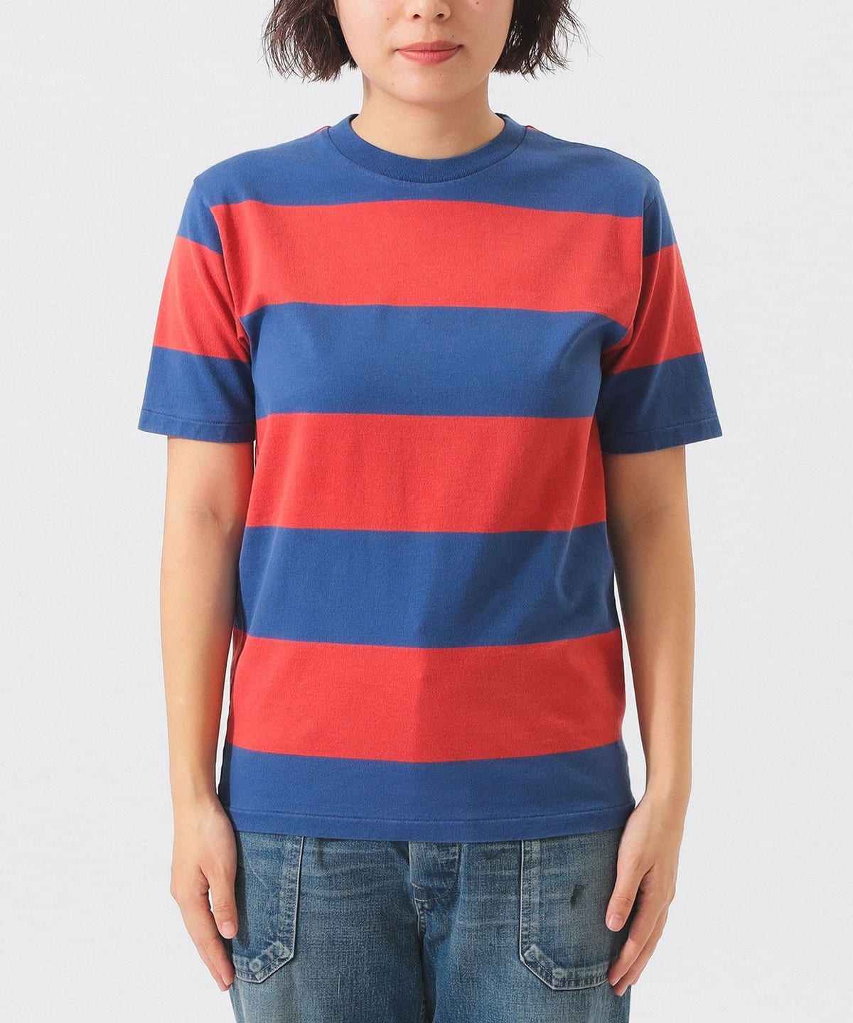 BEAMS BOY（ビームス ボーイ）【別注】WAREHOUSE & CO. / ボーダー T