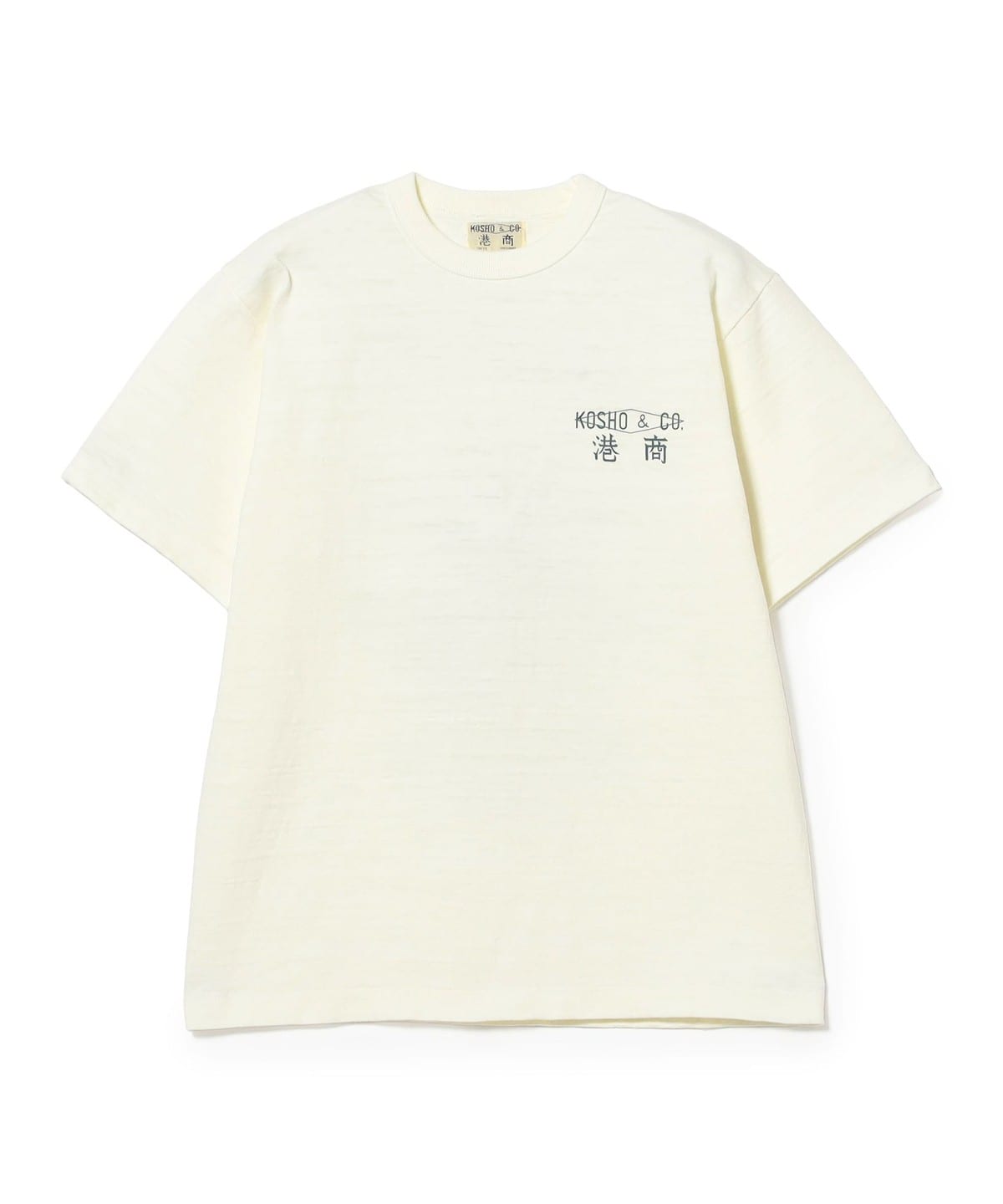Tailor東洋 / KOSHO & CO. 竹節紗 T恤 一番