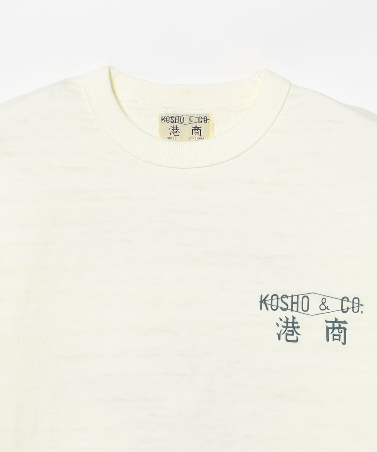 Tailor東洋 / KOSHO & CO. 竹節紗 T恤 一番