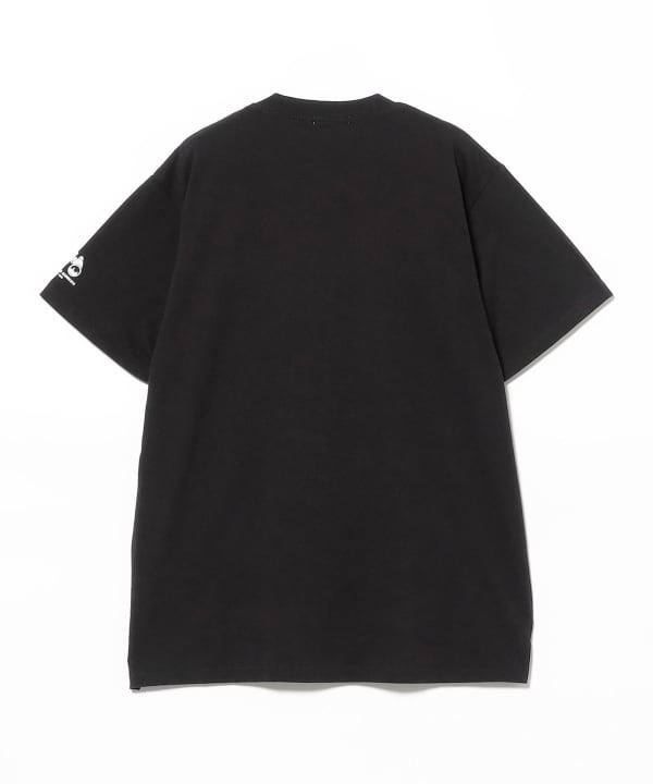 ENGINEERED GARMENTS / Printed Cross Crew Neck T-Shirt Outdoor