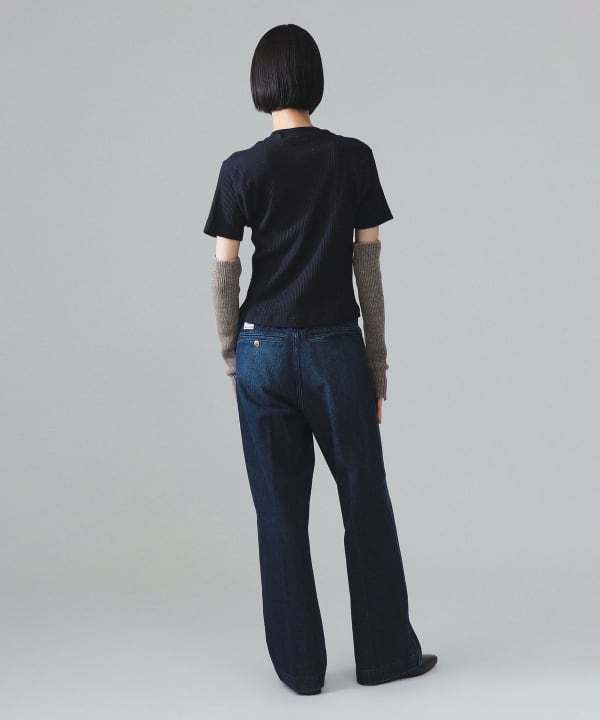 【別注】Orfeo × maturely / サーマル テープ ショートスリーブ Model : H173 B77 W57 H82　Size : ONE SIZE