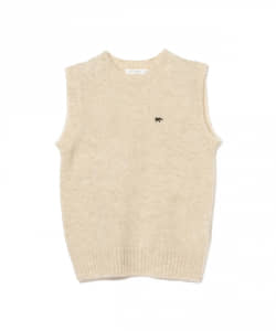 【店鋪限定販售】Scye / Shetland Wool Brushed Sweater Vest●