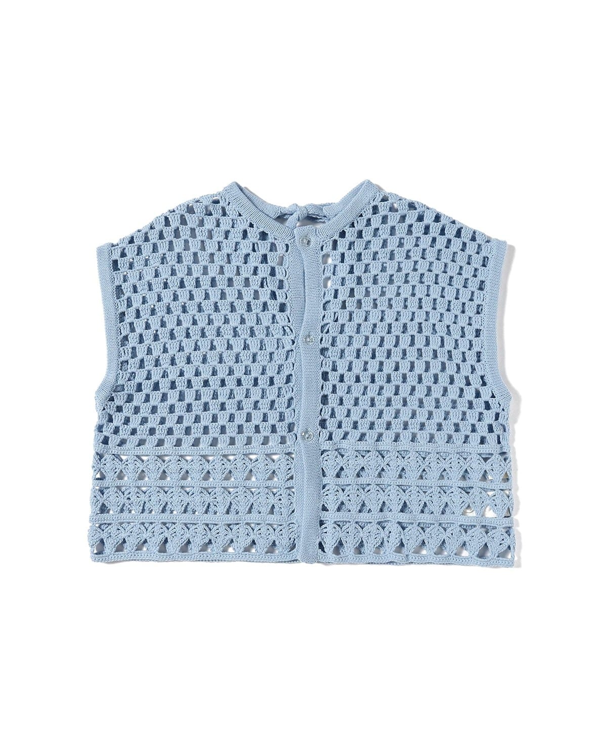 BEAMS BOY BEAMS BOY Outlet] BEAMS BOY / Crochet pattern vest (tops 