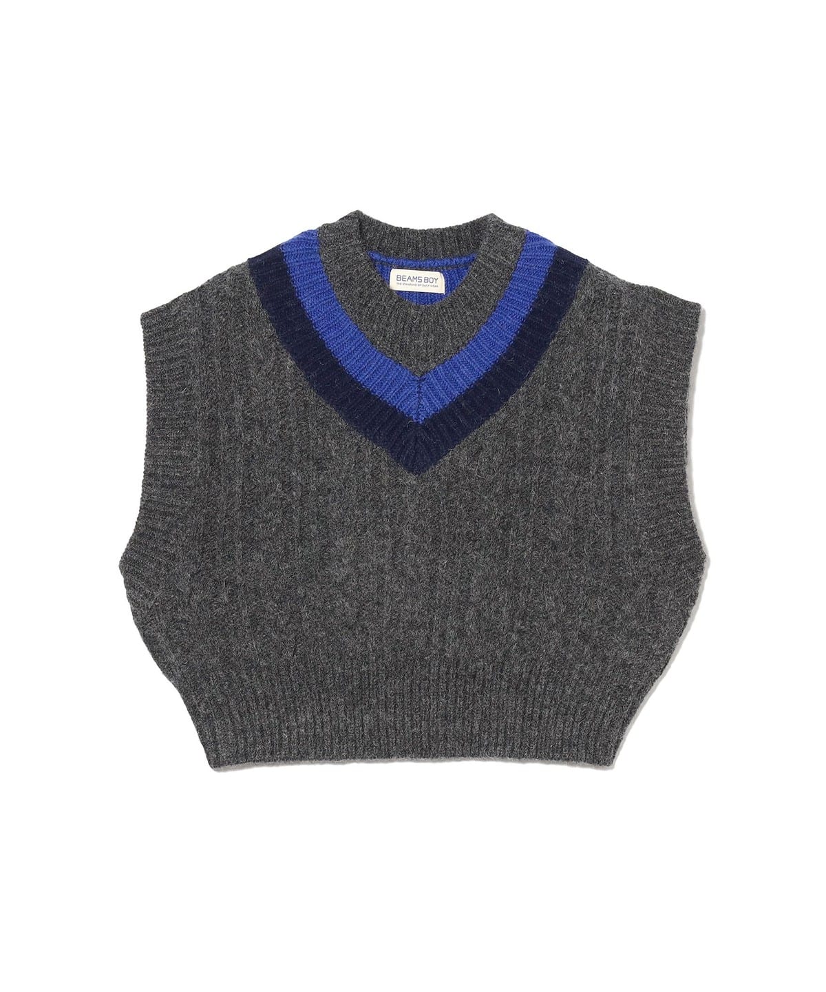 seyto knit vest / black サイズ3
