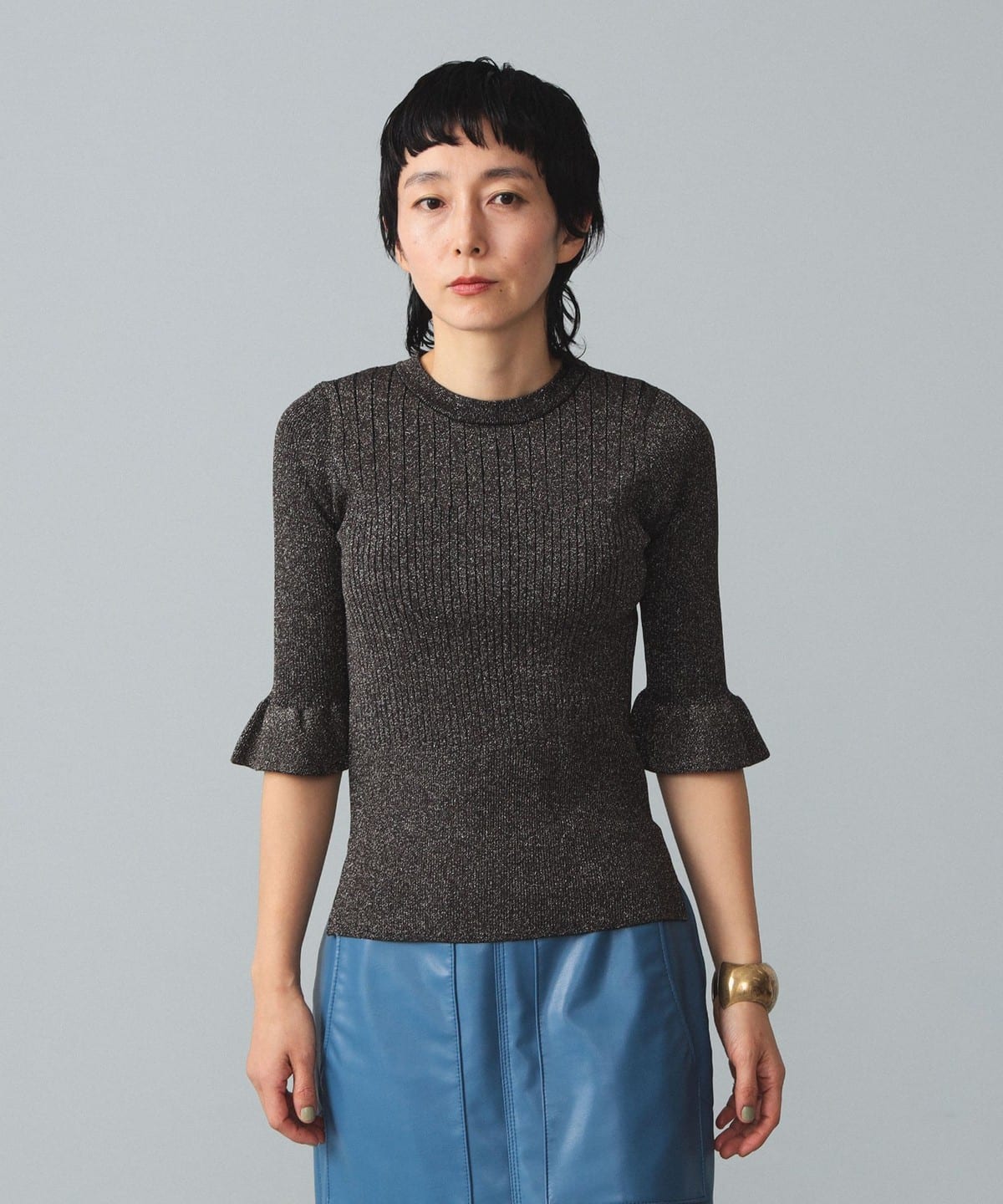 BEAMS BOY（ビームス ボーイ）maturely / Rame Frill Rib