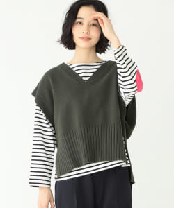 BEAMS BOY / 5ゲージ ビッグ レッドクロス ベスト