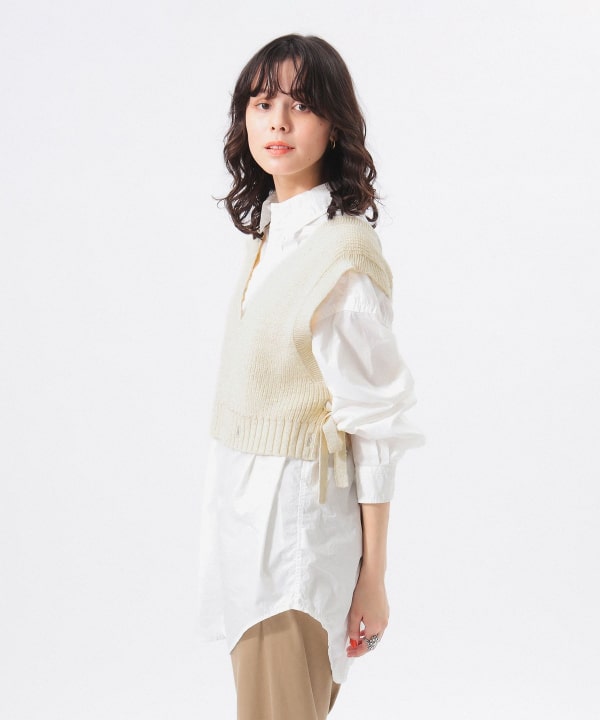BEAMS BOY(ビームス ボーイ)ショート レッドクロス ベスト BEAMS BOY(ビームス ボーイ)ショート レッドクロス ベスト