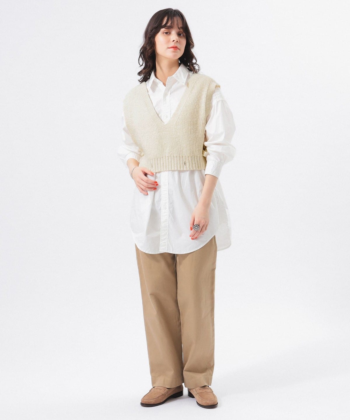 BEAMS BOY(ビームス ボーイ)ショート レッドクロス ベスト BEAMS BOY(ビームス ボーイ)ショート レッドクロス ベスト