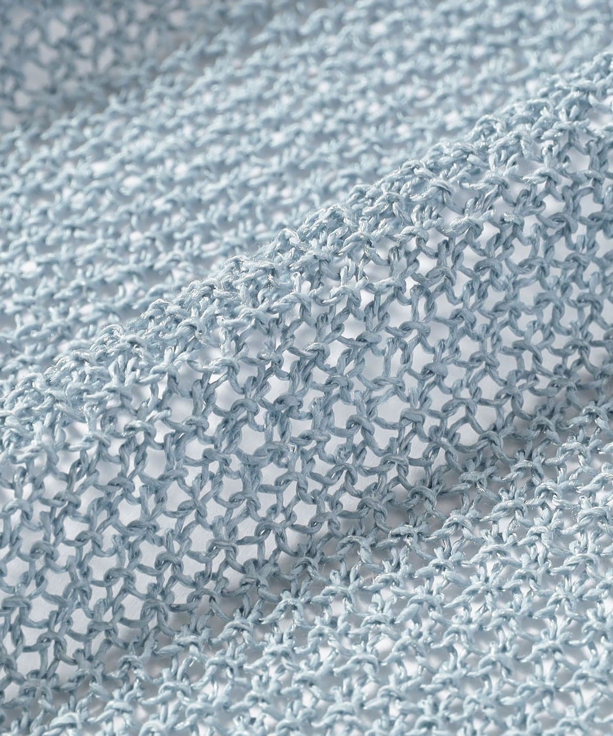 BEAMS BOY（ビームス ボーイ）7ゲージ フリル ポロ カーディガン