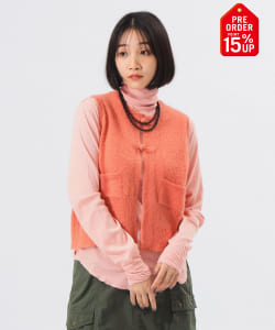【+15%ポイントUP】チャイナ ボタン ベスト