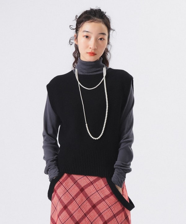 BEAMS BOY（ビームス ボーイ）ミリタリー アレンジ ベスト（トップス