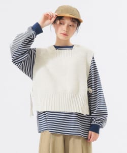 サイド リボン レッドクロス ベスト