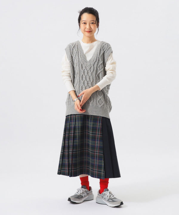 バックトゥフロント アラン ベスト BEAMS STAFF：H159　Size：1