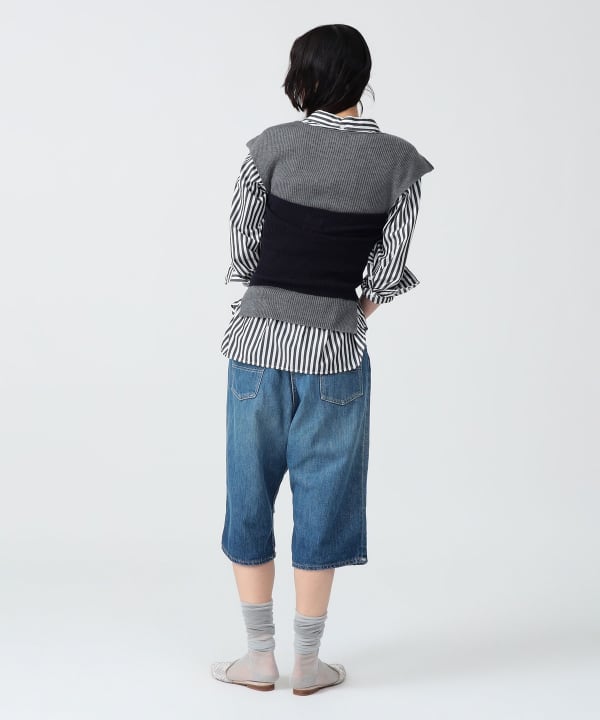 〈WOMEN〉ベスト + チューブトップ Model : H170 B83 W60 H87　Size : SIZE 1