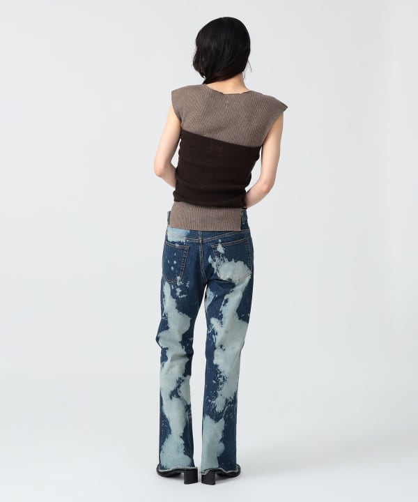 〈WOMEN〉ベスト + チューブトップ Model : H170 B83 W60 H87　Size : SIZE 1