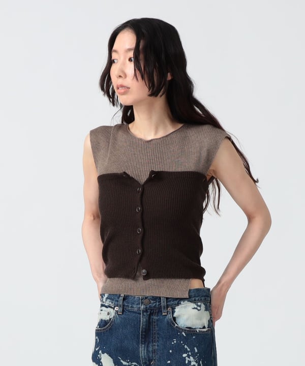 〈WOMEN〉ベスト + チューブトップ