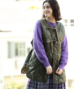 BEAMS BOY / リップ サーモ ライナー ベスト 22FW