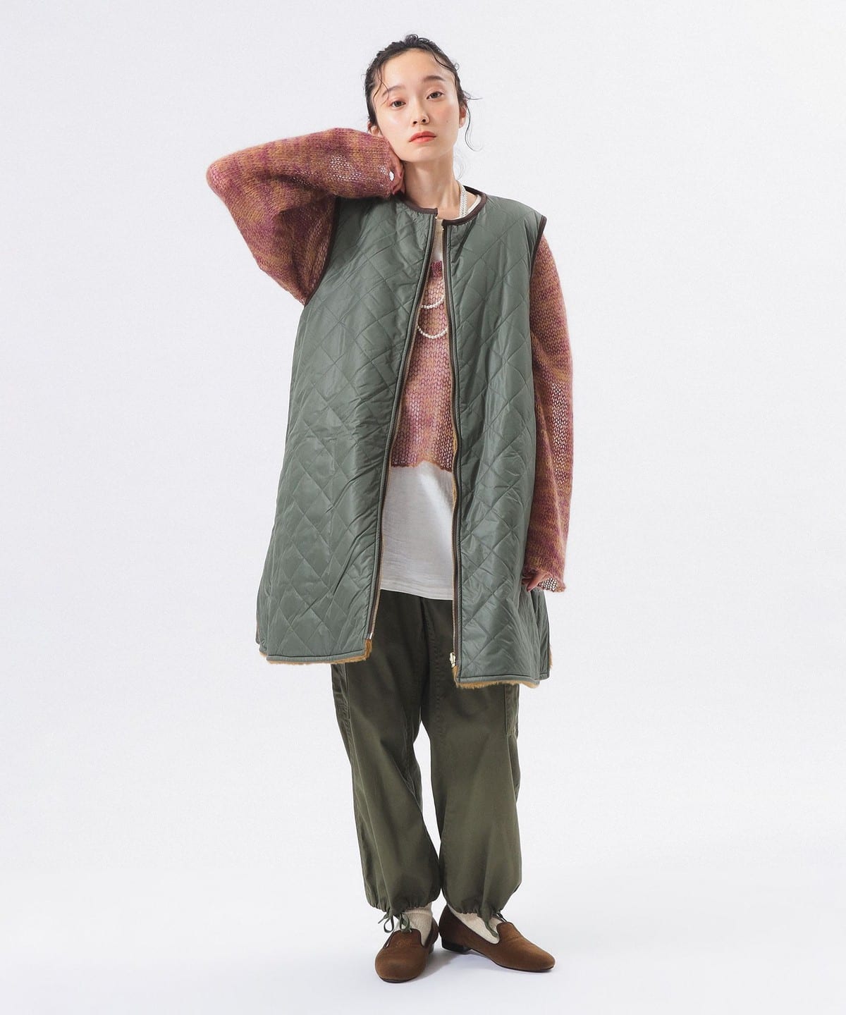 BEAMS BOY（ビームス ボーイ）【別注】Barbour / Liner Vest 24FW