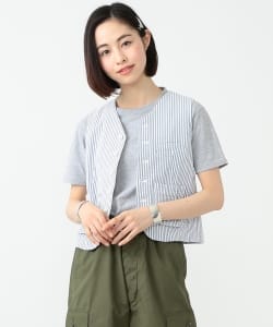 BEAMS BOY / サッカーストライプ ベスト