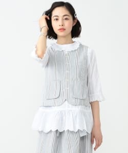 BEAMS BOY / サッカーストライプ ベスト