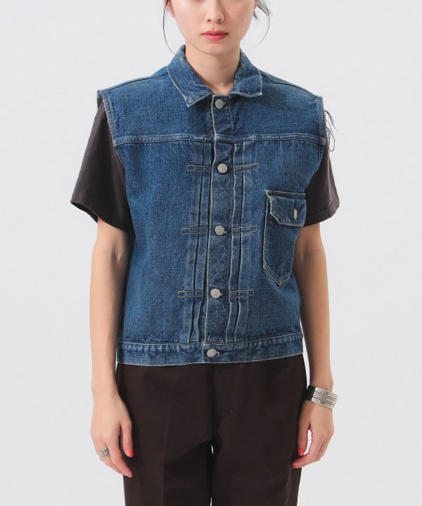 orslow オアスロウ ニット　ベスト　ジレ　size1 S orslow オアスロウ ニット ベスト ジレ size1 S - メルカリ