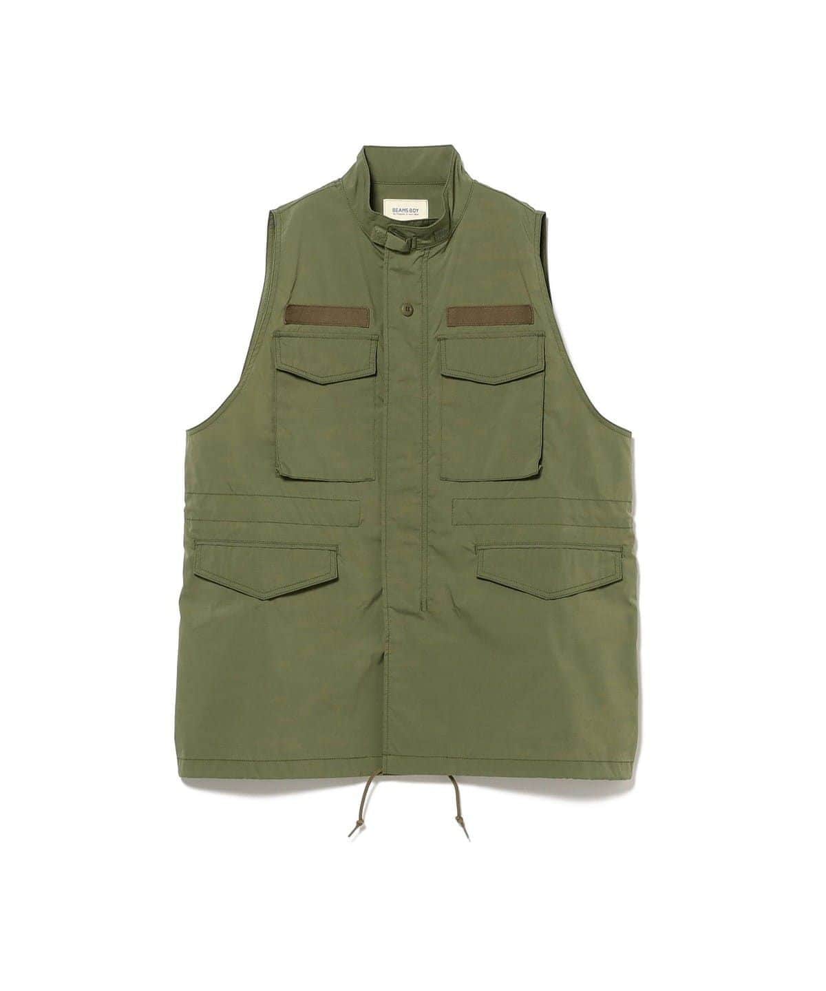 美品　ビームスボーイ　BEAMS BOY ベージュ　ウォッシュ加工　ダンプベスト 中古・古着通販】BEAMS BOY (ビームスボーイ) メッシュ