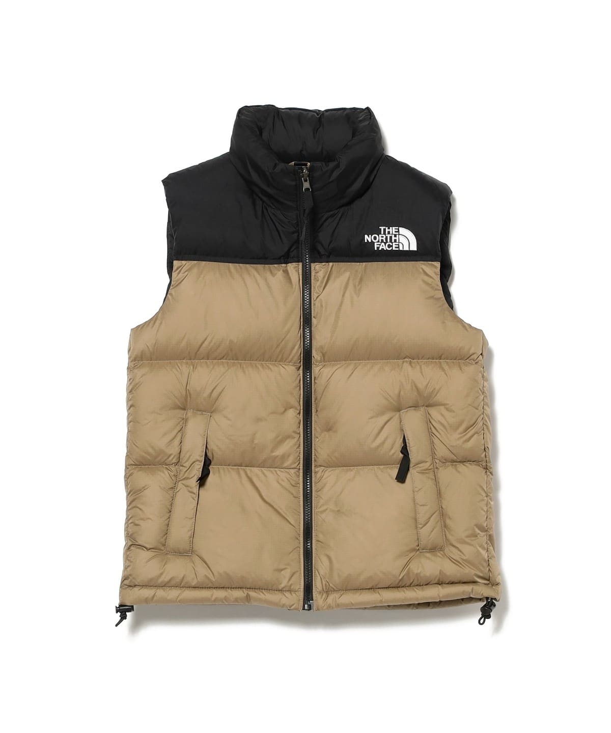 THE NORTH FACE ザ・ノース・フェイス / ヌプシ ベスト ブルゾン WOMEN ブラック×クラシックカーキ L THE NORTH FACE ザ・ノース・フェイス / ヌプシ ベスト ブルゾン WOMEN ブラック×クラシックカーキ L